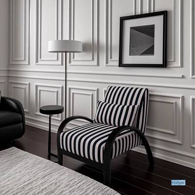 熙欧接待博椅轻奢卧室民宿酒单店侘寂客厅沙发椅人椅休闲小无品牌