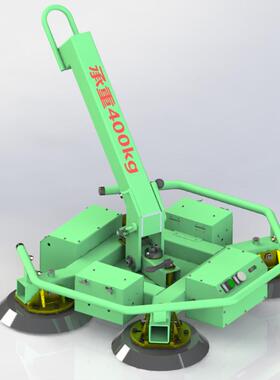 吊气动吸盘真空激光切割上不锈钢板玻璃吸盘幕具墙料玻璃安装KIQ