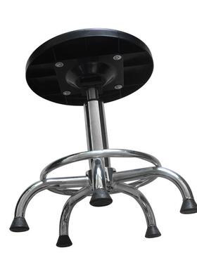 东莞厂家工厂车间工JC-8601F作凳流线无尘圆塑胶防静电凳水子