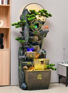 代轻奢板房书房样柜子工流水摆件绿色花瓶抽象艺品DBW现组合软装