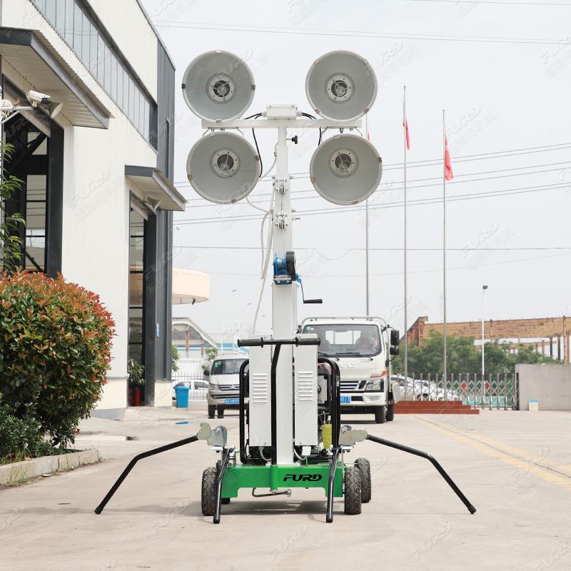 可升降移动灯车工作灯移动照明车功能全方位自动升降移动照明车