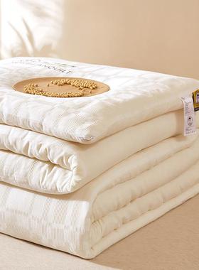 棉A类冬原5被二一双胎拉000000链子母合被李官奇3大豆纤维被纯棉