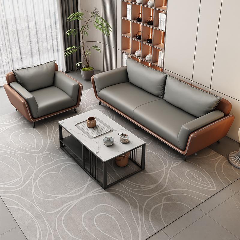 办公FA-181沙室沙发茶几人组合套现简装约代接待室会客休息区商务