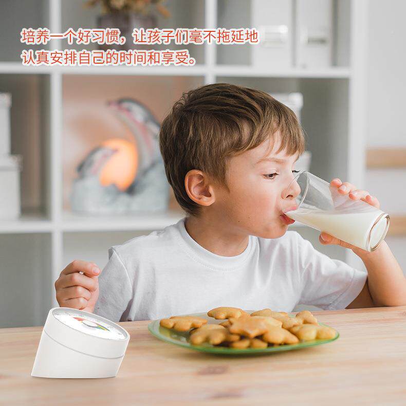 手旋钮动可871视化计时器学生做时题儿童计时器学生专管用自律间