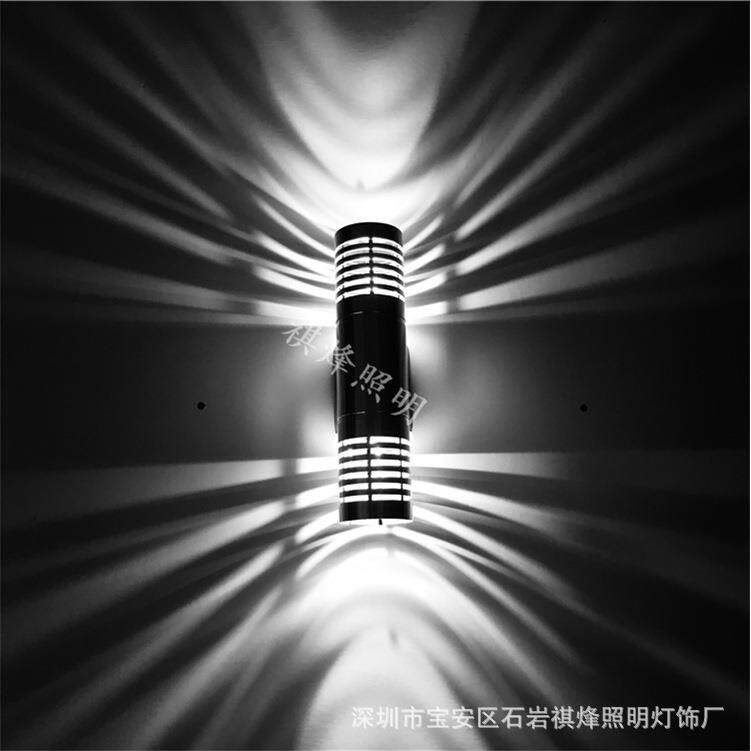 ledw创意双w头壁灯走廊过55285道灯床6头灯背景墙2装饰灯