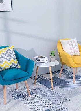 北懒人发单人约现代小欧户型阳台布艺可简拆洗休闲卧室沙49334迷