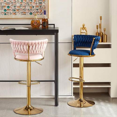 吧台椅升降465椅子酒吧吧台台凳子前家用高吧凳收银椅高脚凳靠背