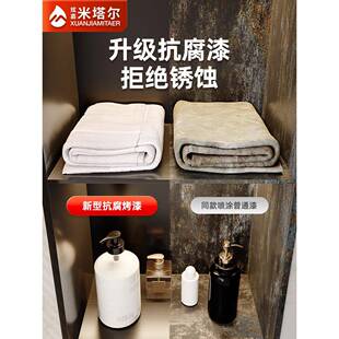 不锈钢壁龛嵌式入室隔板卫生浴置物架间金属壁73182龛柜成品电视