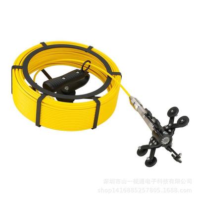 堵7寸高清AHD内108F927ADFY0P管道窥镜摄像机水下道破损定位测仪
