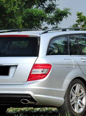 适奔用驰C级W204旅行版2007-2040C200C26侧翼尾翼1255扰流板改装