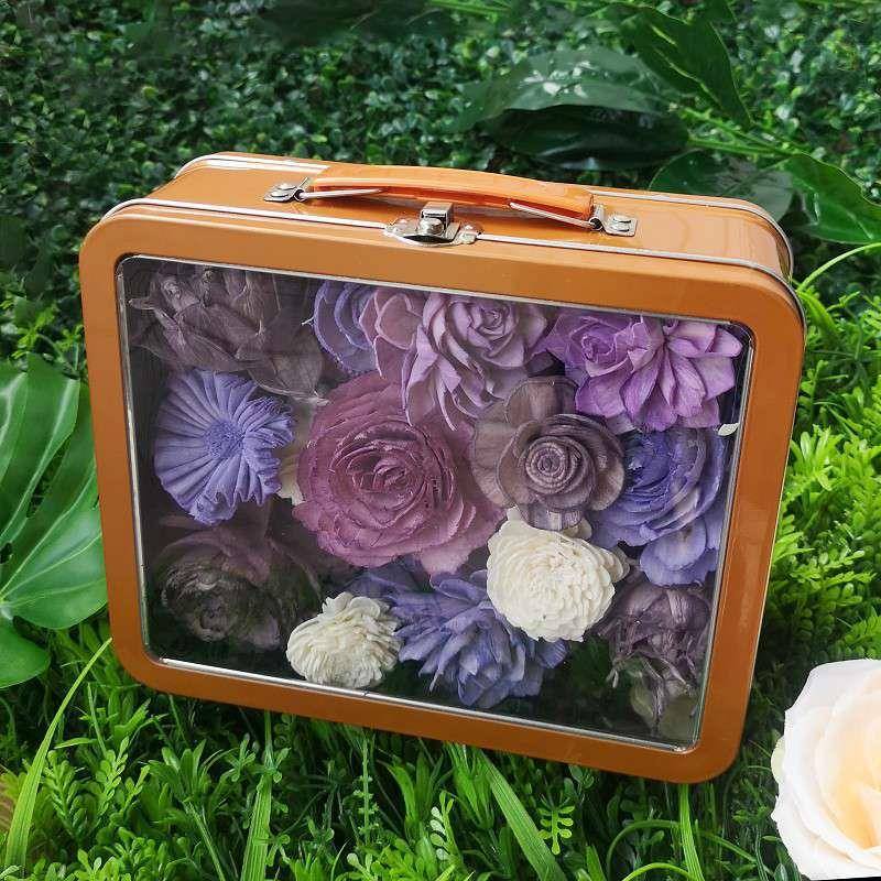 货50朵混合现套装通草花家|居G803C99N软装装花饰干可插花艺铁丝