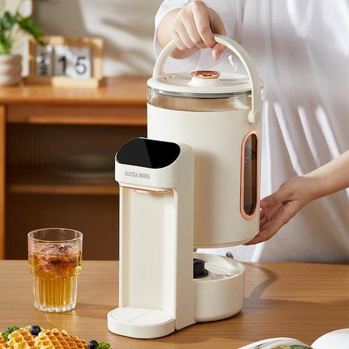 厂家直饮机热式饮水AKM机小型硅锈胶璃3热玻水壶04不钢烧水壶