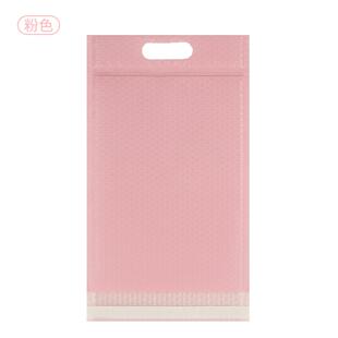 复手提快递袋包物流自粘打袋QBN色电商快递袋彩合共挤膜气泡袋加