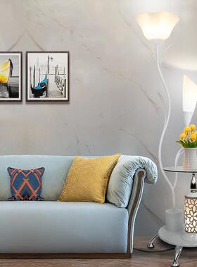 置物茶14399几落地灯北欧客厅卧床灯现头代简约意遥控led落地台室