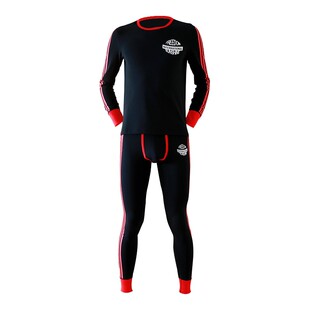 男士保暖内衣套装纯棉防寒秋衣秋裤男生修身圆领棉毛衫保暖裤秋冬