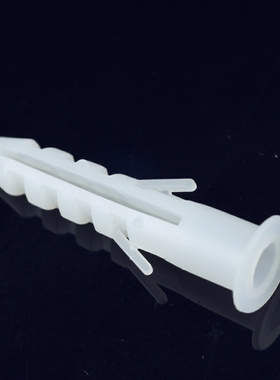 白色膨胀管/塑料膨胀螺丝 膨胀胶塞 6MM 8MM 10MM 12MM 1000个/包