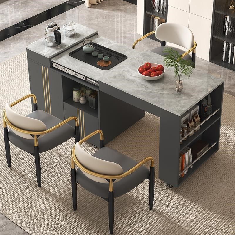 实木岩板茶桌多功能可移动茶台烧水壶一体伸缩茶几小户型家用岛台,住宅家具,家用茶台/茶桌,淘宝优惠券,粉丝福利购,淘宝优惠卷