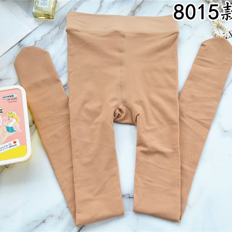 桃羽水光袜8808蜜桃臀收腹高腰加大码春夏光腿富姐连裤袜钢丝8015