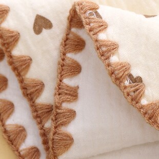 婴儿云片枕十层纯棉纱布新生儿宝宝枕巾片枕防吐奶枕垫吸汗低枕头