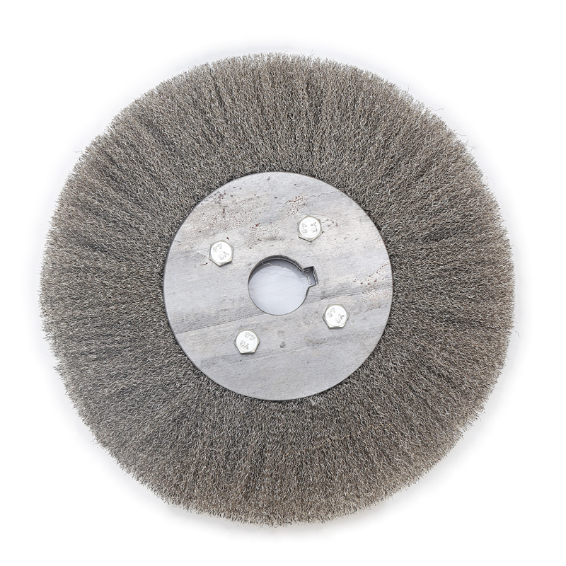 平型不锈钢丝轮  钢丝刷  除锈抛光 木材金属打磨 葫芦去皮刷子