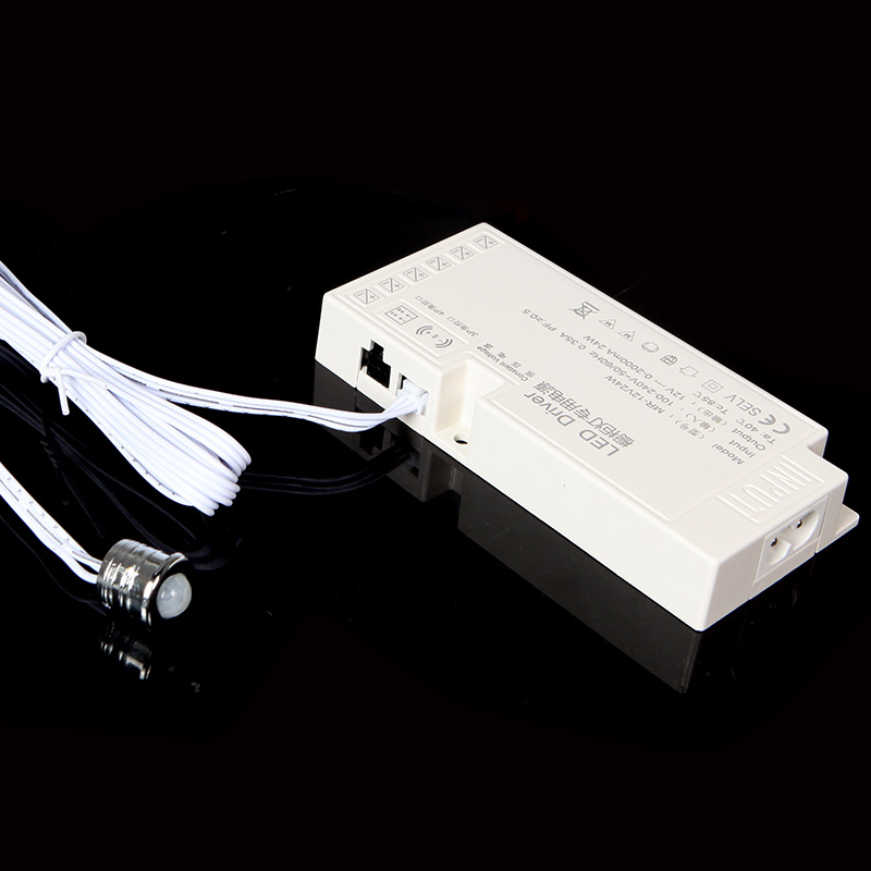 橱柜灯电源led智能控制12v5a60w100W衣柜酒柜展柜开关电源适配器