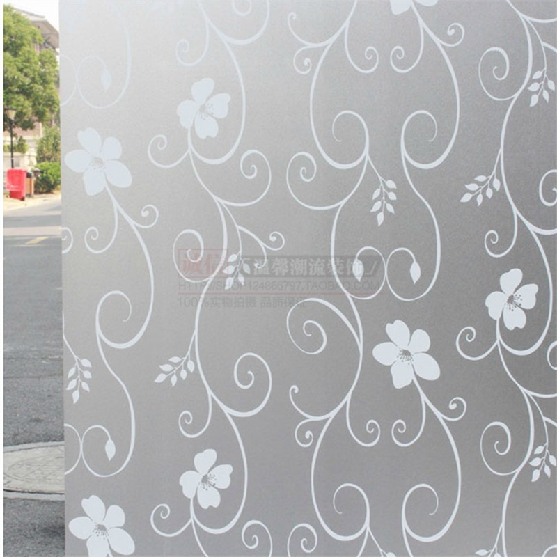 窗花纸磨砂自粘贴纸卫生间透光不透明浴室玻璃贴纸遮光防偷窥贴膜
