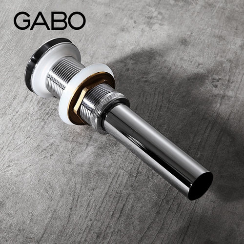 观博GABO卫浴家用面盆弹跳式下水器洗脸盆去水器不带溢水口250060