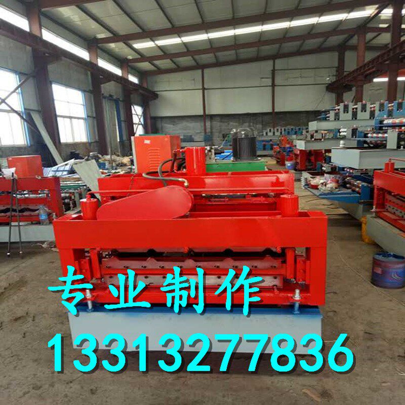 加宽压瓦机840.900双层全自动三层压瓦机琉璃瓦机器 910彩钢机器