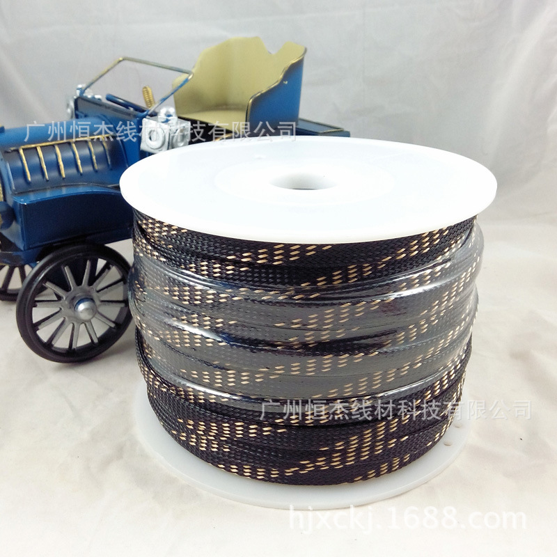 供应尼龙编织网管，蛇皮网套管，弹性伸缩套管