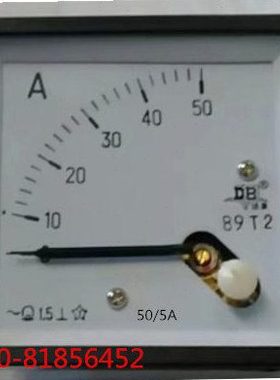 89T2-A  DB 交流电流表89T2-50A 50/5A 75A 100A 150A 200A