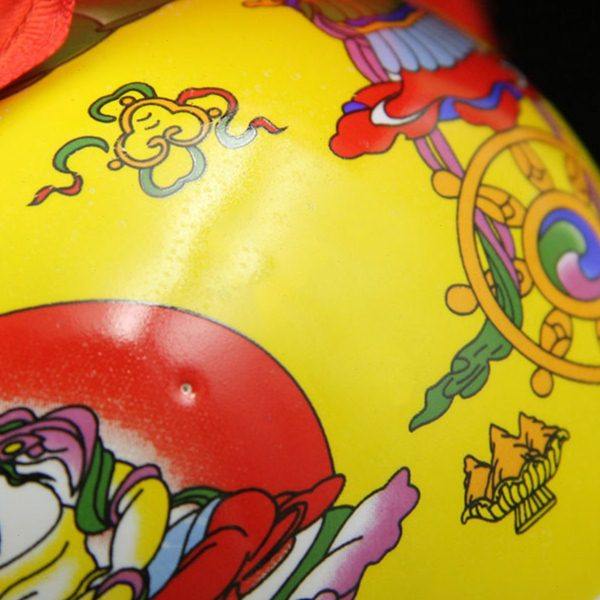 观自在敏珠林宝瓶民族风八吉祥宝瓶家居办公工艺桌面摆件装臧净瓶