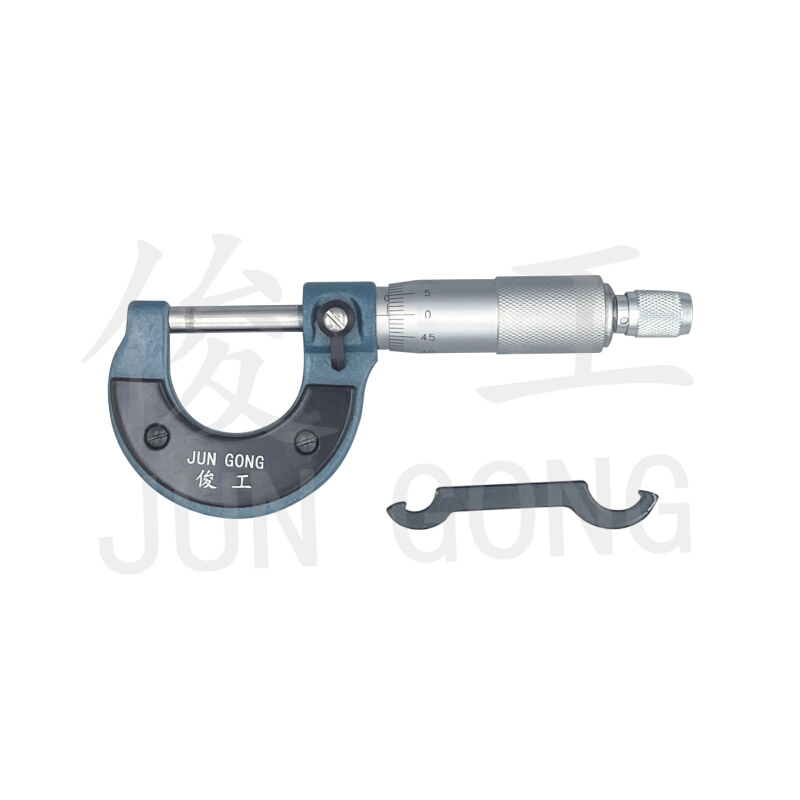 俊工外径千分尺螺旋测微器工业级丝卡尺0-25/25-50/50-75/75-100