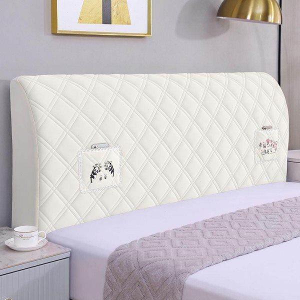 新款荷兰绒加厚夹棉软包简约现代一体通用床头防尘罩,居家布艺,床头罩,淘宝优惠券,粉丝福利购,淘宝优惠卷