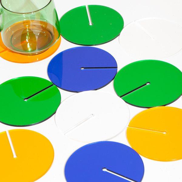 米立风物亚克力杯垫隔热垫创意咖啡杯垫多功能茶杯托垫塑料防滑垫,餐饮具,杯垫,淘宝优惠券,粉丝福利购,淘宝优惠卷