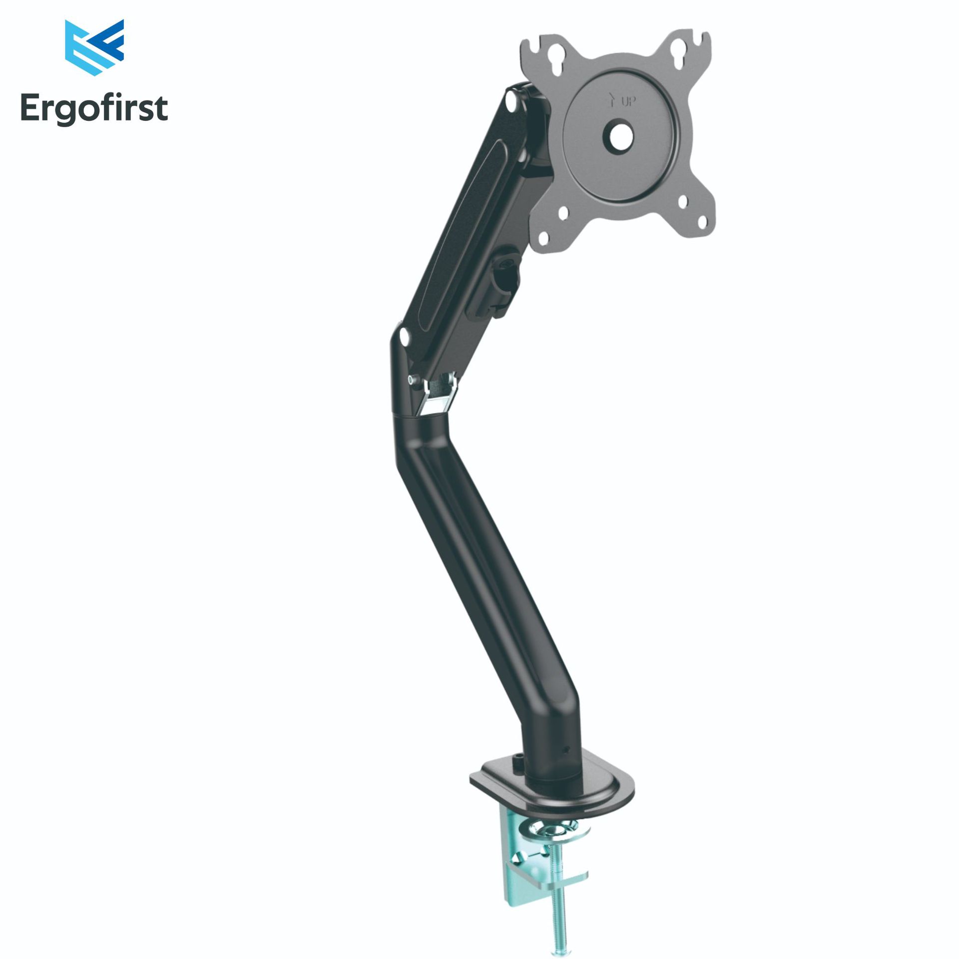 台式电脑显示器支架臂屏幕底座桌面可升降旋转托架增高单屏液晶