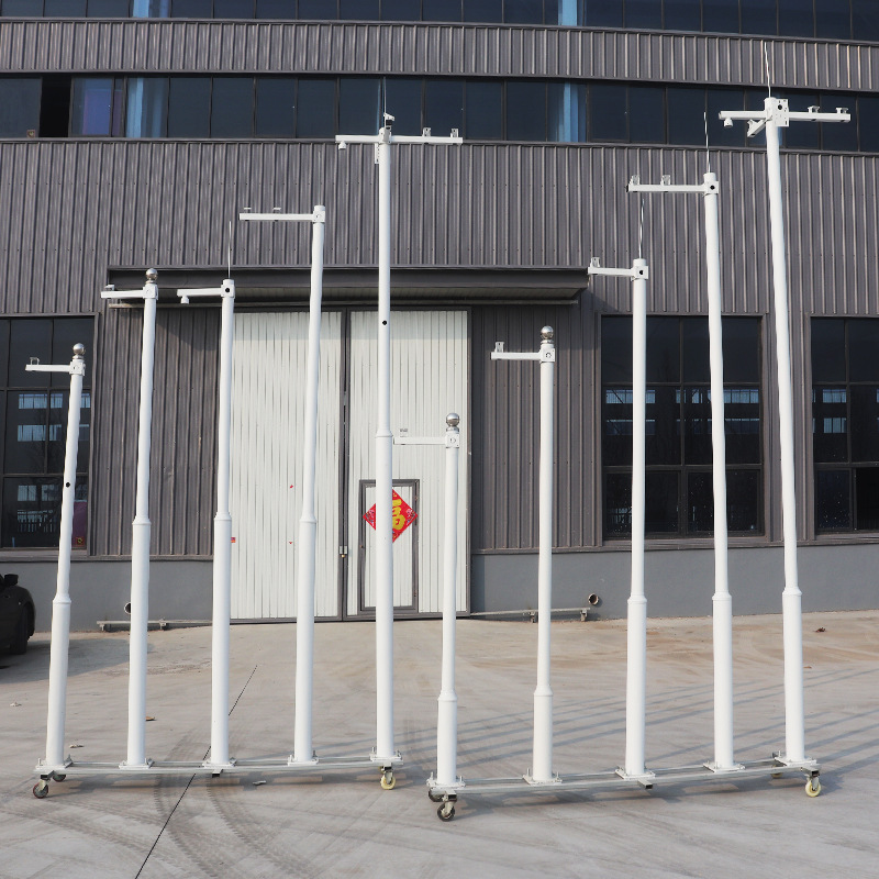 监控立杆拼接组合3米4米5米6米室外不锈钢立柱户外专用杆户外专用