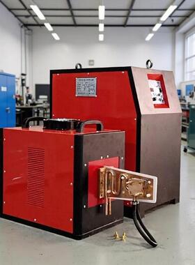 热钛合用高频感应加RACG-30K机热拉钛棒钛管加热设备厂金家