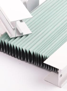 R0叶T阳光帘房遮I阳顶帘隔热阳台玻璃房客厅餐厅窗帘F759M8MT百叶