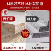 实木书架地置架物带璃门奶油VRX风书落柜防尘储物玻柜子组合客厅