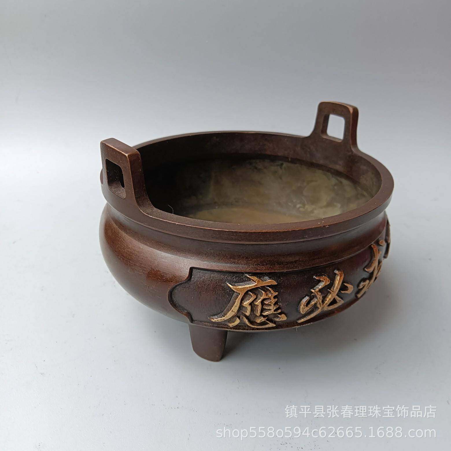 古玩莲收藏多尺花炉0001书摆件房房寸书桌摆件高端大气,家居饰品,装饰摆件,淘宝优惠券,粉丝福利购,淘宝优惠卷