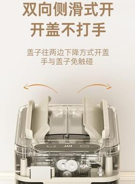 能感应圾智桶家用9809奶油带垃盖奶油厕所夹缝客厅厨房20风25新款