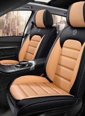 汽车布坐57327垫全包围四季通用皮座新款麻艺座椅套亚冬季座垫新