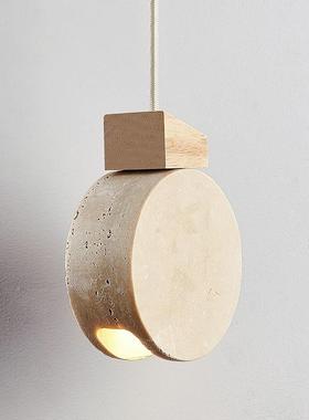 法式复古吊灯床头吊小线原奶油灯风主59645卧室玄关过木道氛围感