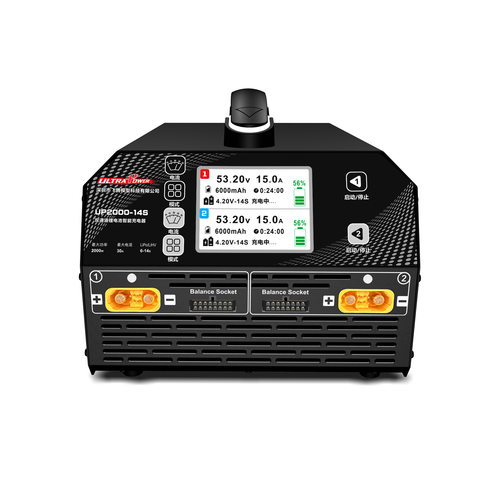 UP2000-14S 30A 2000W 双通道AS150U高压锂电流平衡充电器