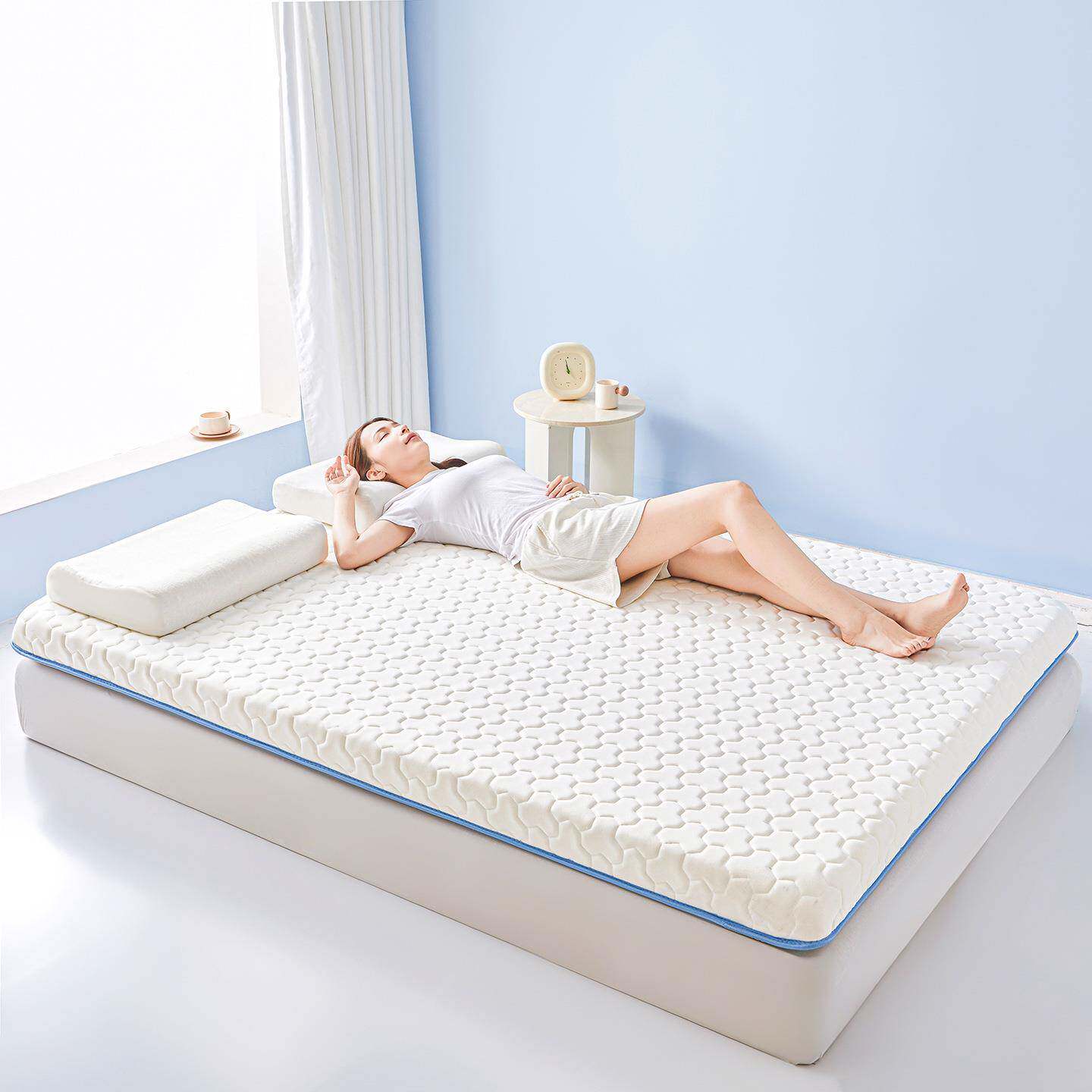 床垫软垫子家用地铺榻榻米褥宿舍学人生单床褥子1米5x2zjf32554租