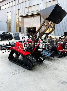 开KDS沟土壤式一体机推履旋土耕机履带农用乘坐田园施带肥机耕整