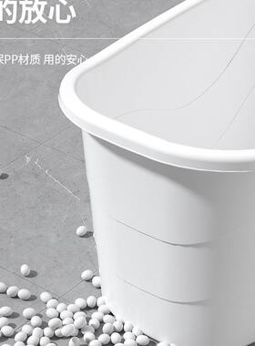 成人浴大桶人泡澡桶沐缸浴桶加厚全浴身GBL可坐大号家用带盖浴塑