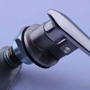 X024不锈钢执锁电不锈钢手门把手锁配箱柜锁HX024网络H机柜门锁