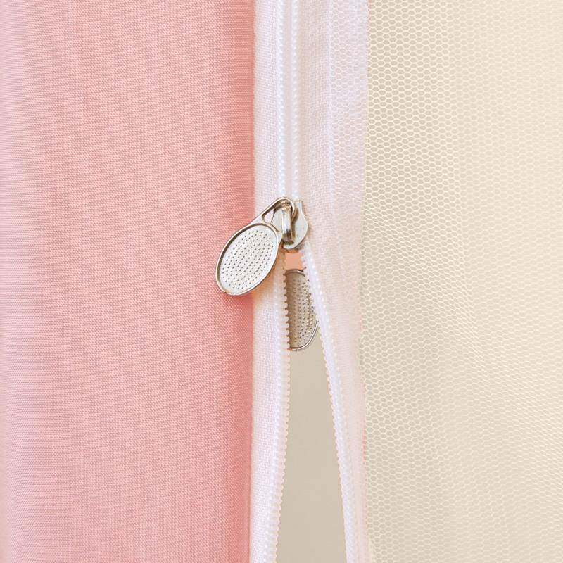 XN202帘5新款遮光蚊帐床家用卧室免装蒙古包防安摔婴儿止童防掉床