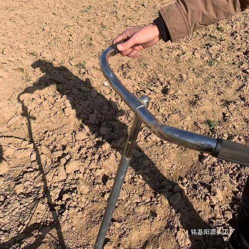 开沟机小型翻地松土垄FEV锄翻手土机花生封垄耕地机人起工草拉犁